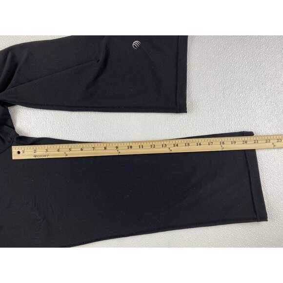 RBX Women's Performance Capri Leggings - Black & Teal Size S - Picture 9 of 11